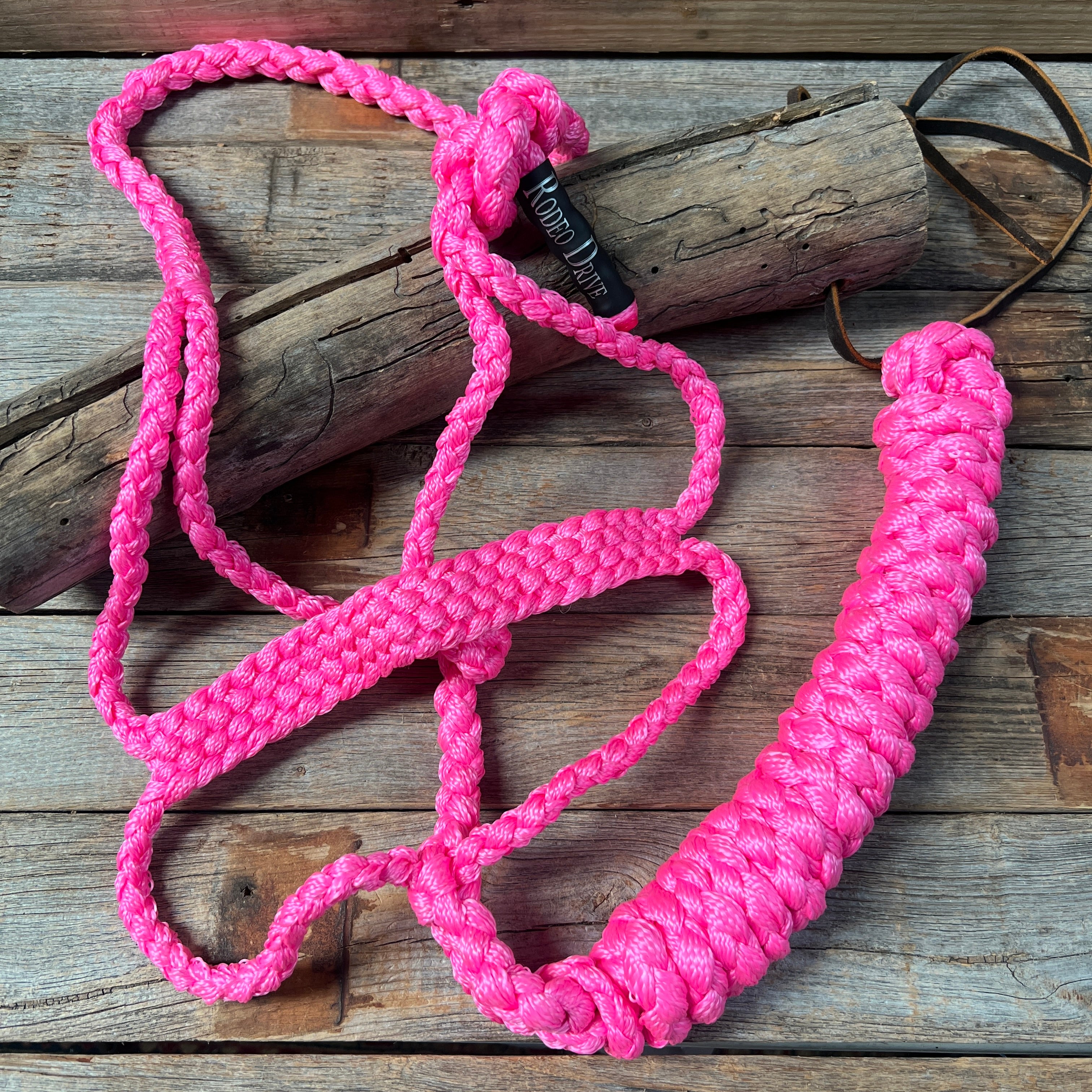 Pink Mule Tape Halter