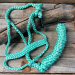 Turquoise Mule Tape Halter