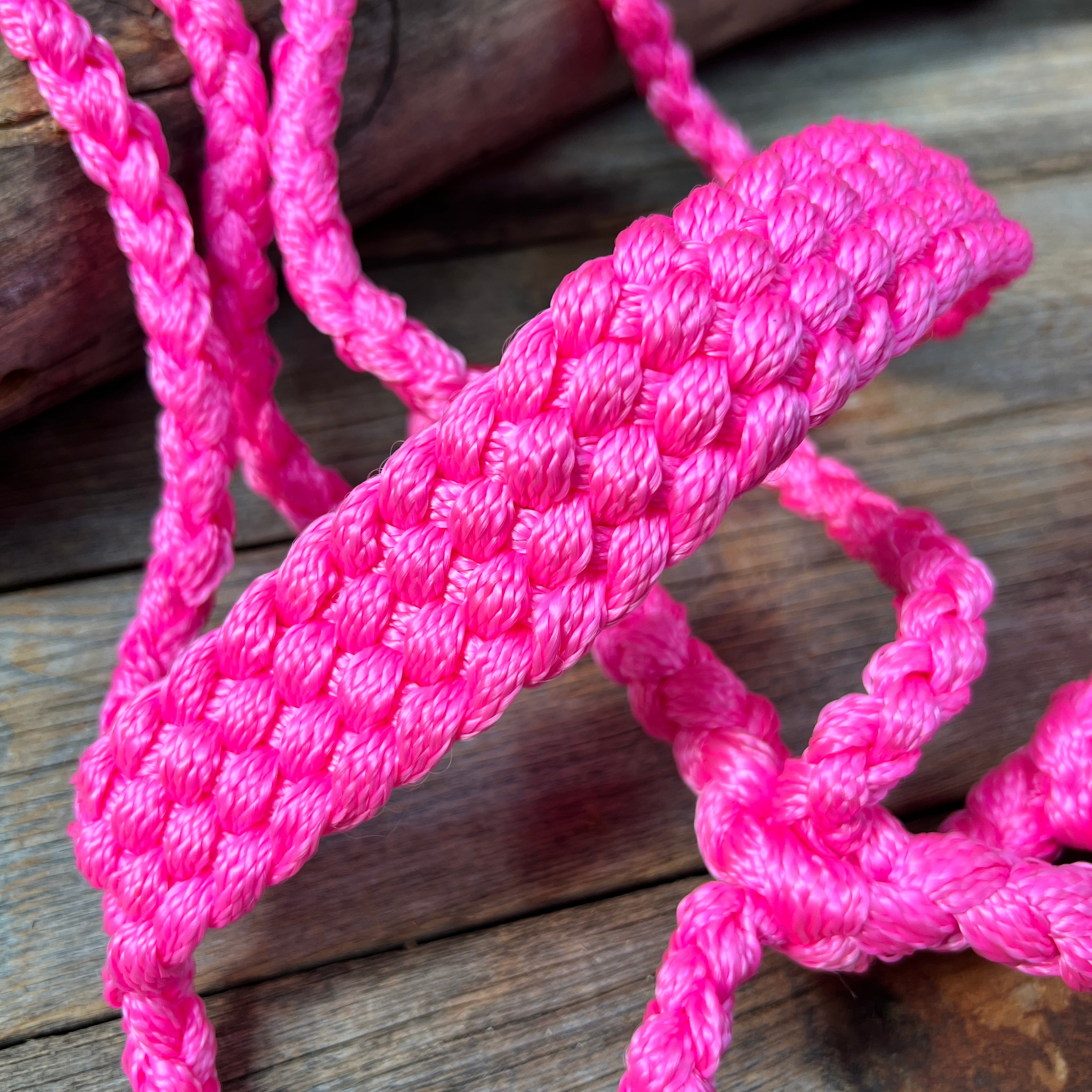 Pink Mule Tape Halter