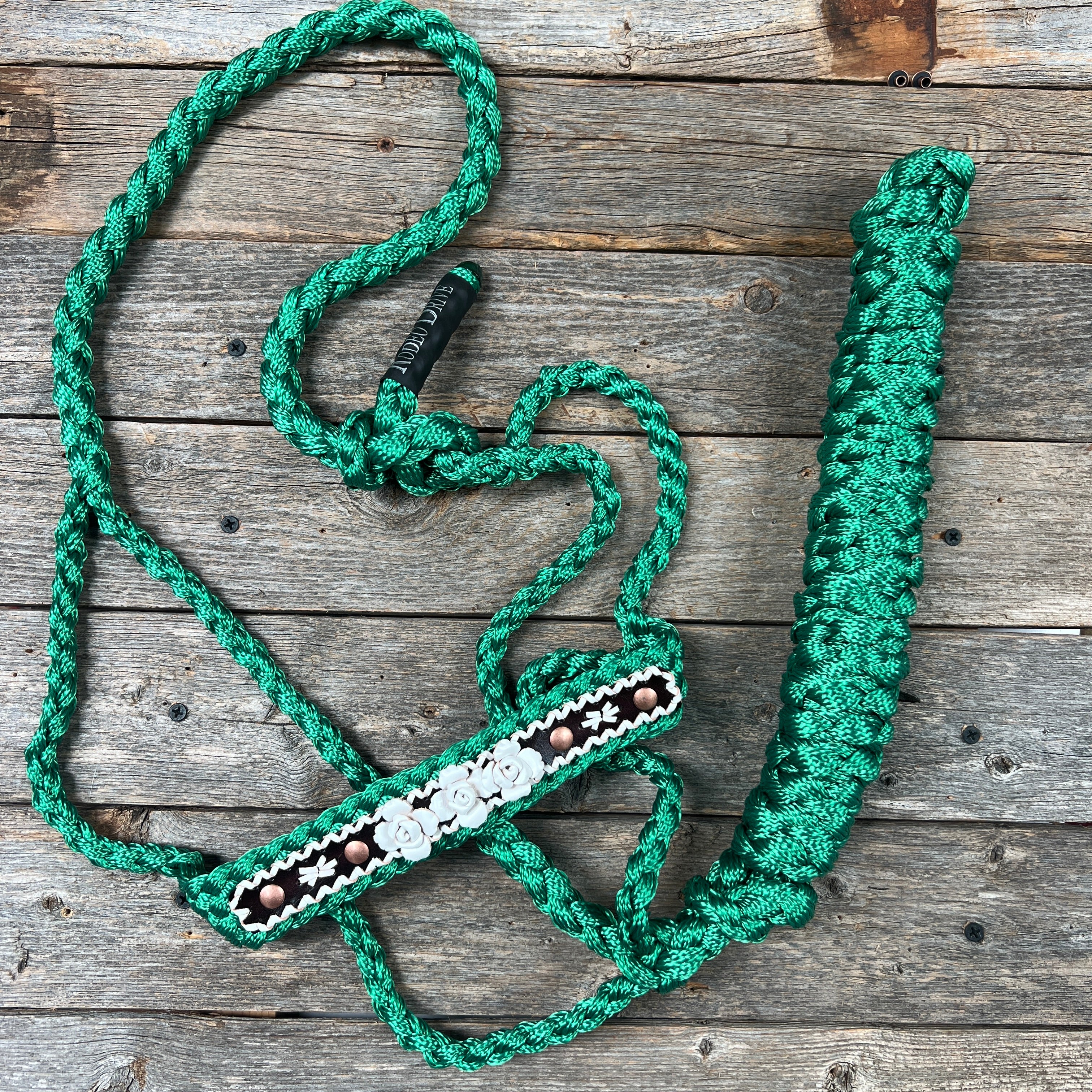 Rose - Green Mule Tape Halter
