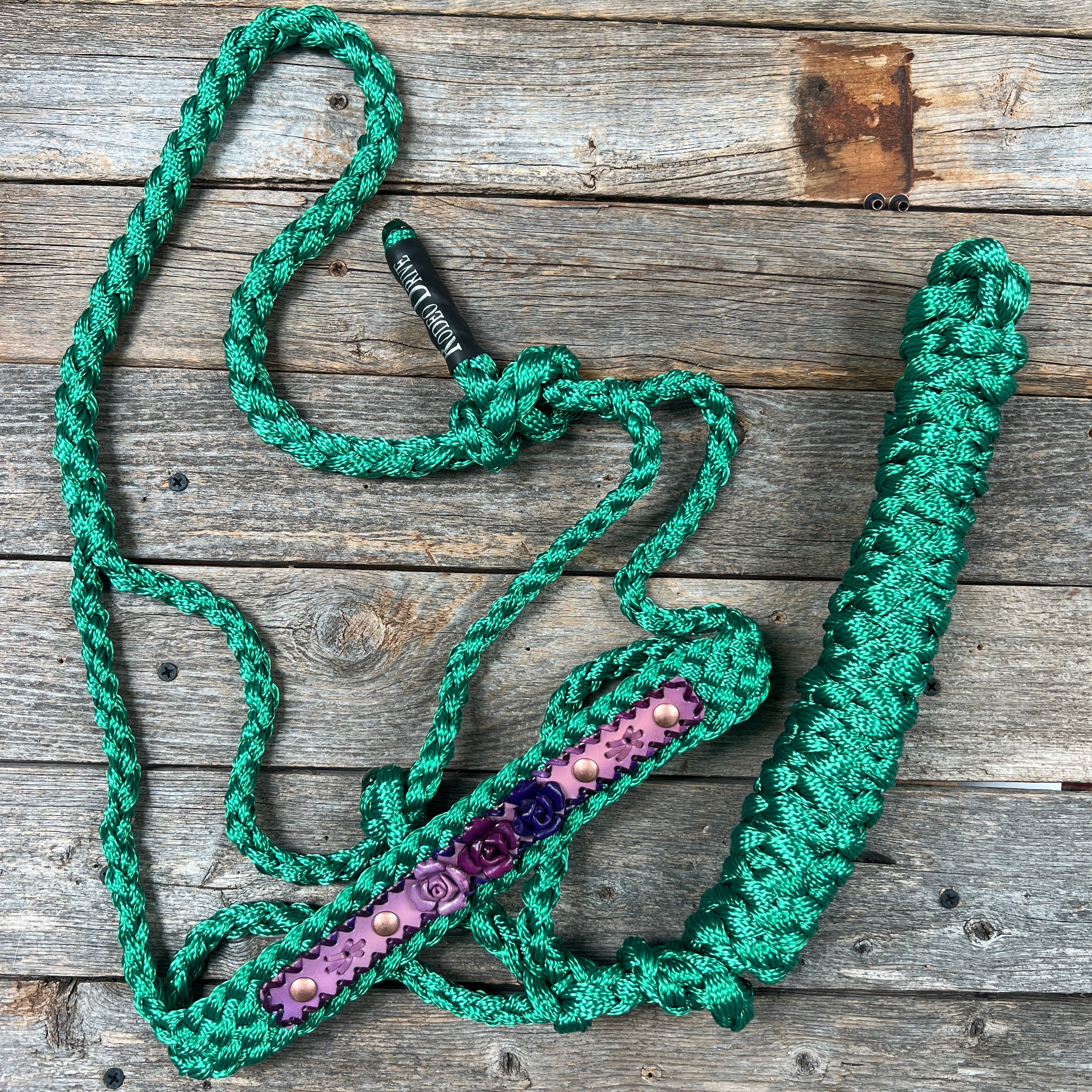 Rose - Green Mule Tape Halter