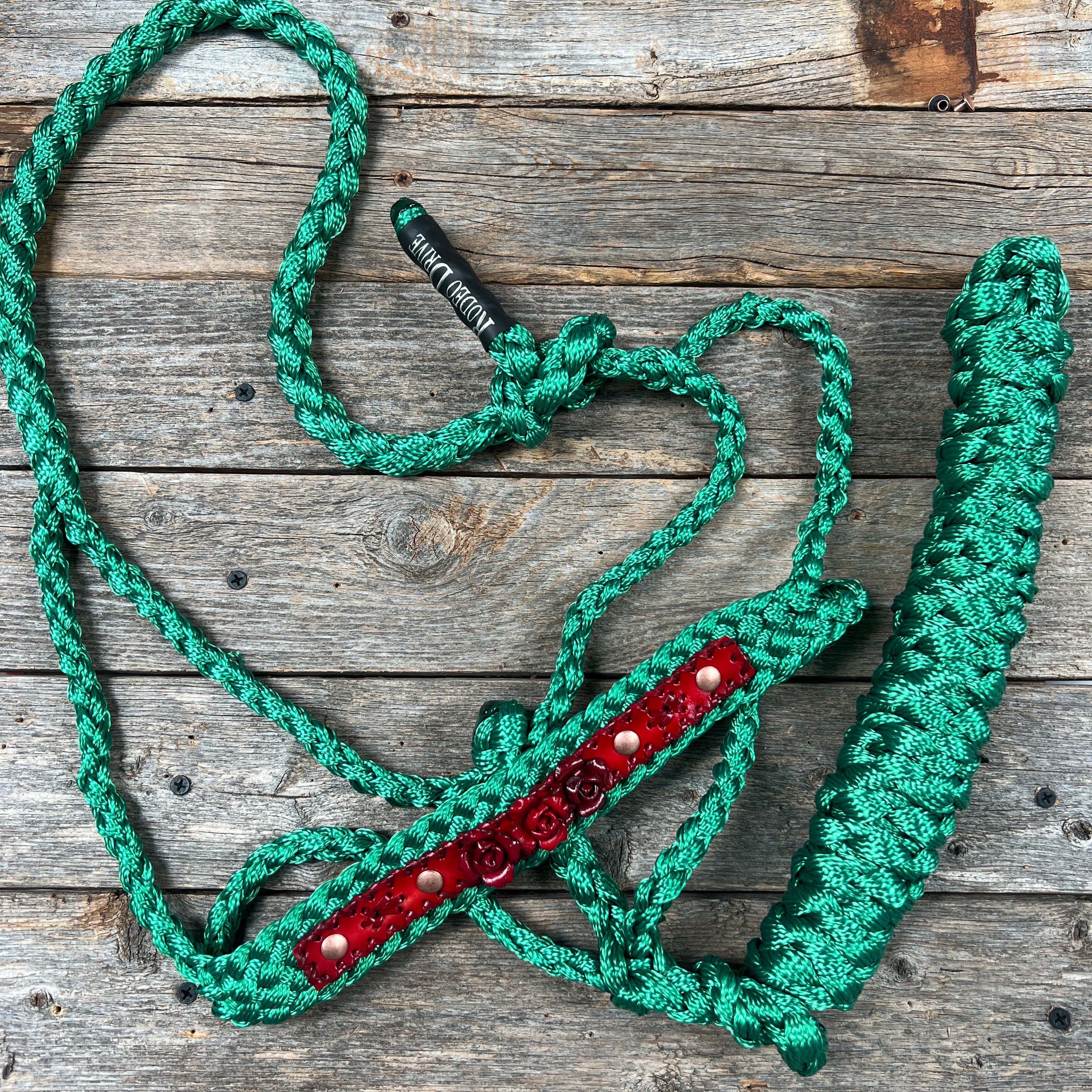 Rose - Green Mule Tape Halter