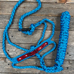 Rose - Blue Mule Tape Halter