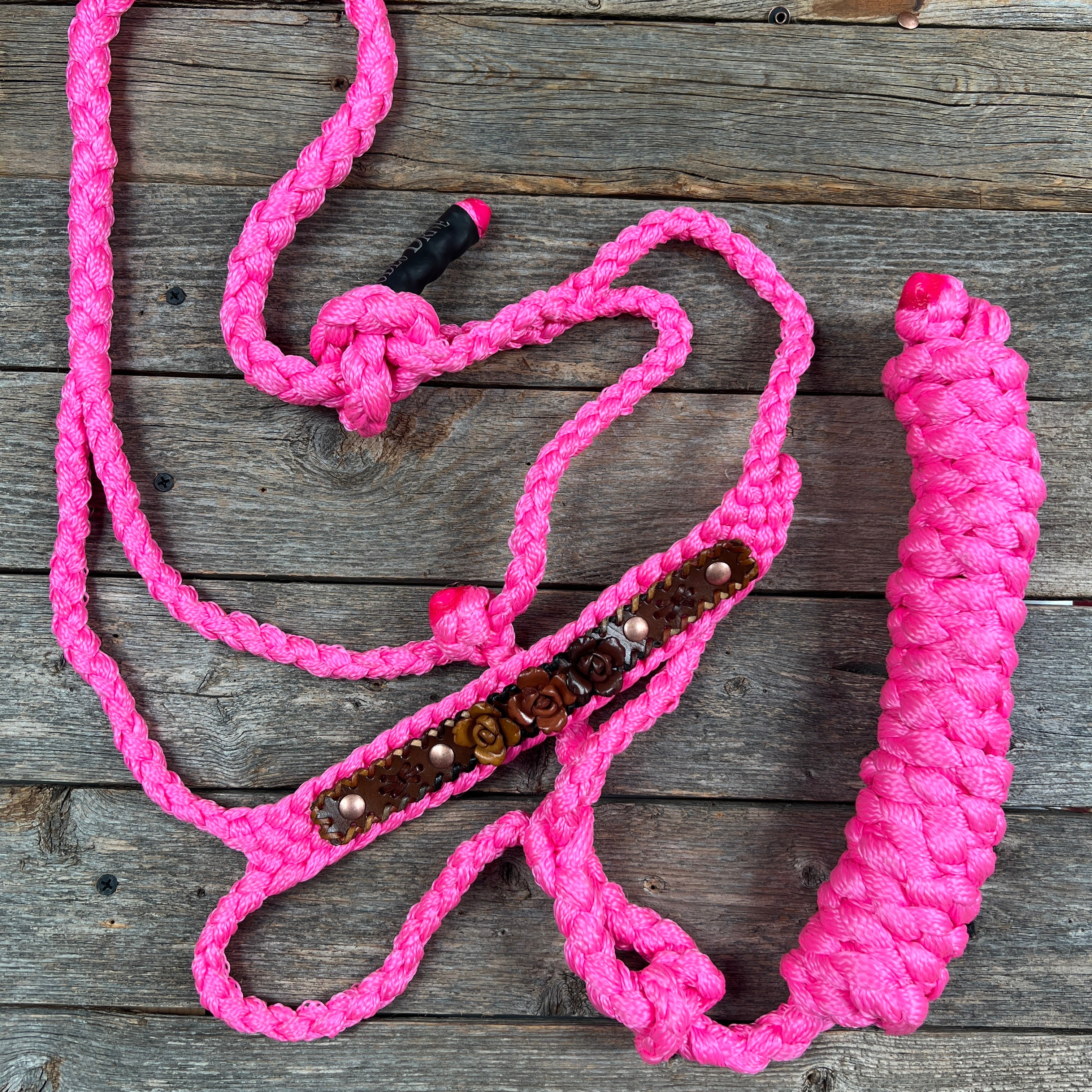Rose - Pink Mule Tape Halter