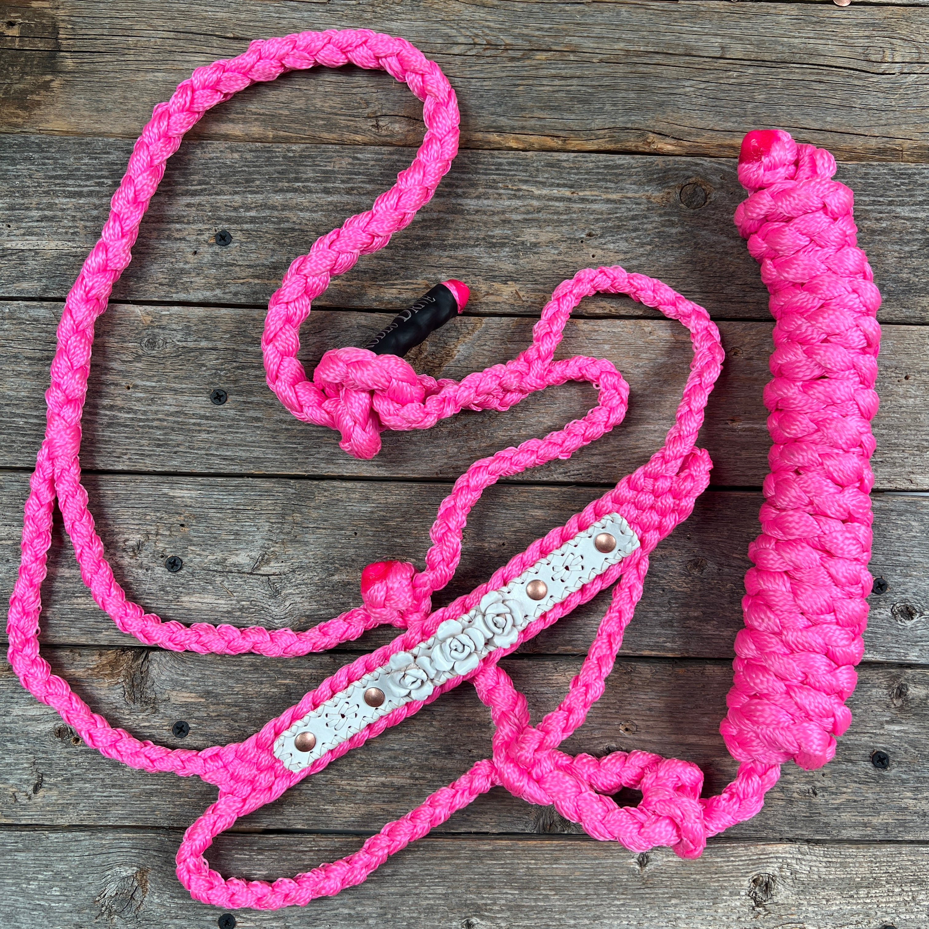 Rose - Pink Mule Tape Halter