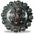 Starburst Antique Silver Western Concho W185