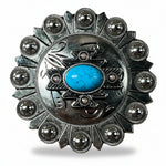 South West Turquoise Western Concho W204