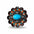 South West Turquoise Western Concho W204