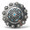 Starburst Antique Silver Turquoise Western Concho W214