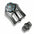 Starburst Antique Silver Turquoise Western Concho W214