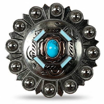 3" ANTIQUE SILVER