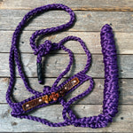 Rose - Purple Mule Tape Halter