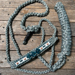 Rose - Grey Mule Tape Halter
