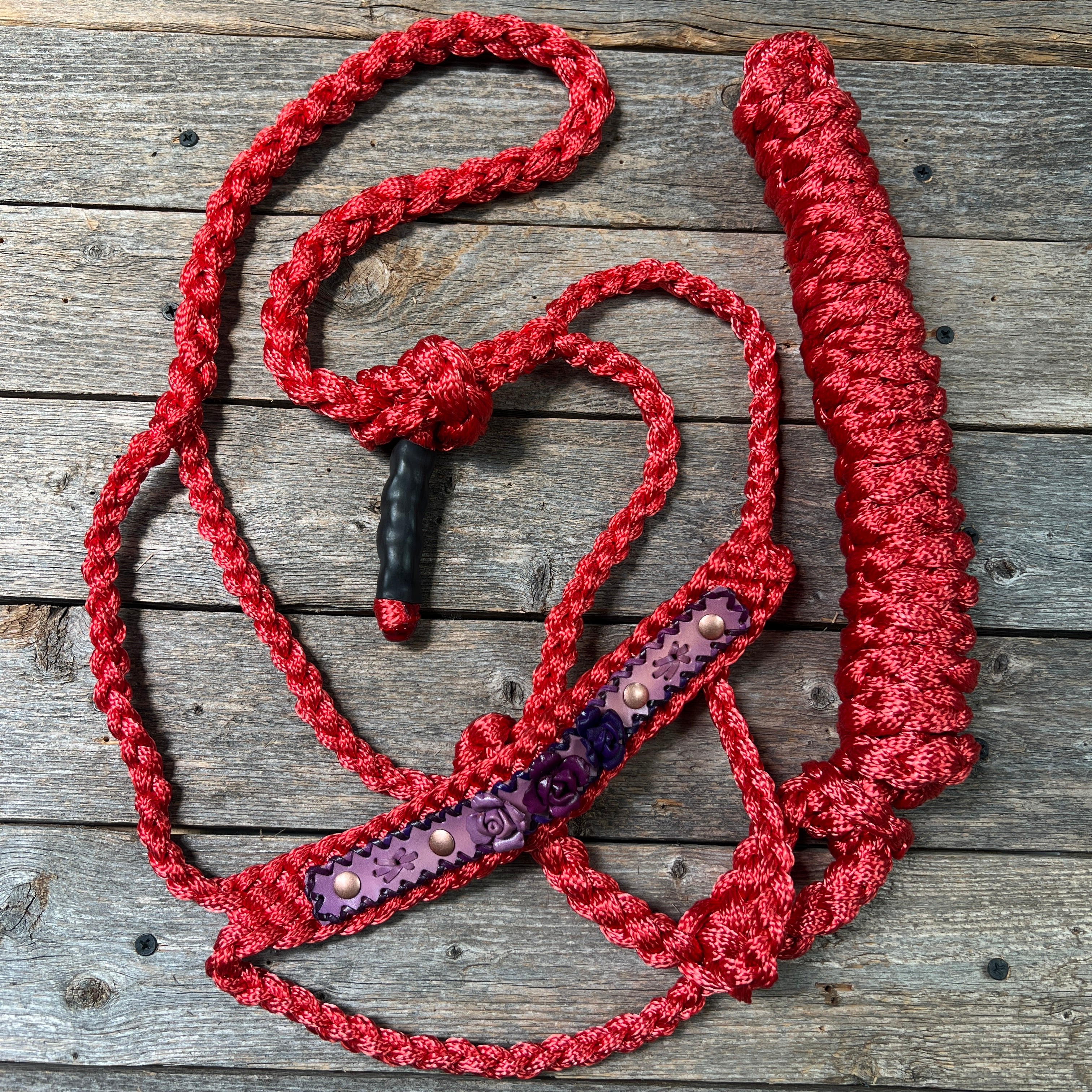 Rose - Red Mule Tape Halter