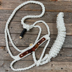 Rose - White Mule Tape Halter