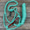Rose - Turquoise Mule Tape Halter