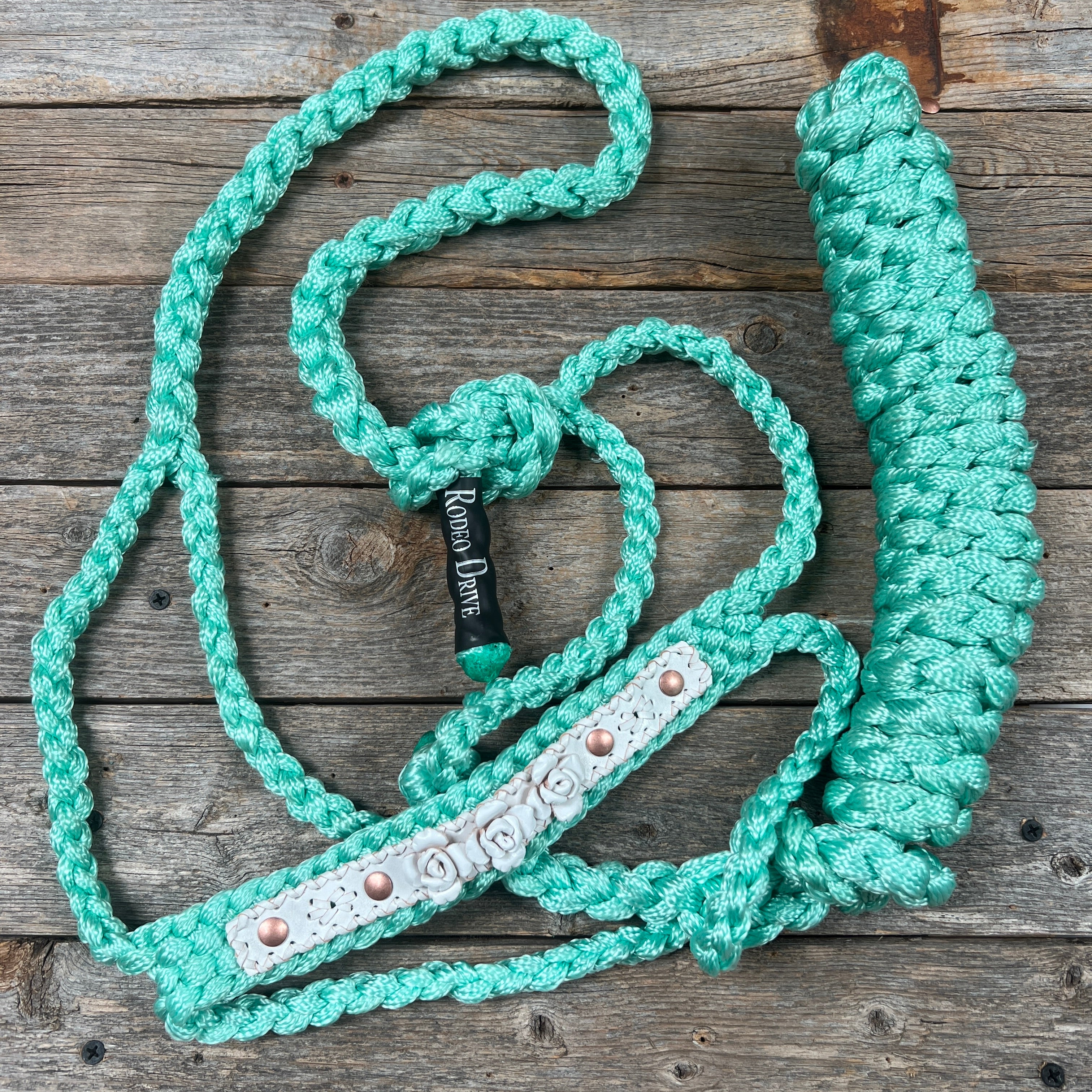 Rose - Seafoam Mule Tape Halter