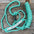 Rose - Turquoise Mule Tape Halter