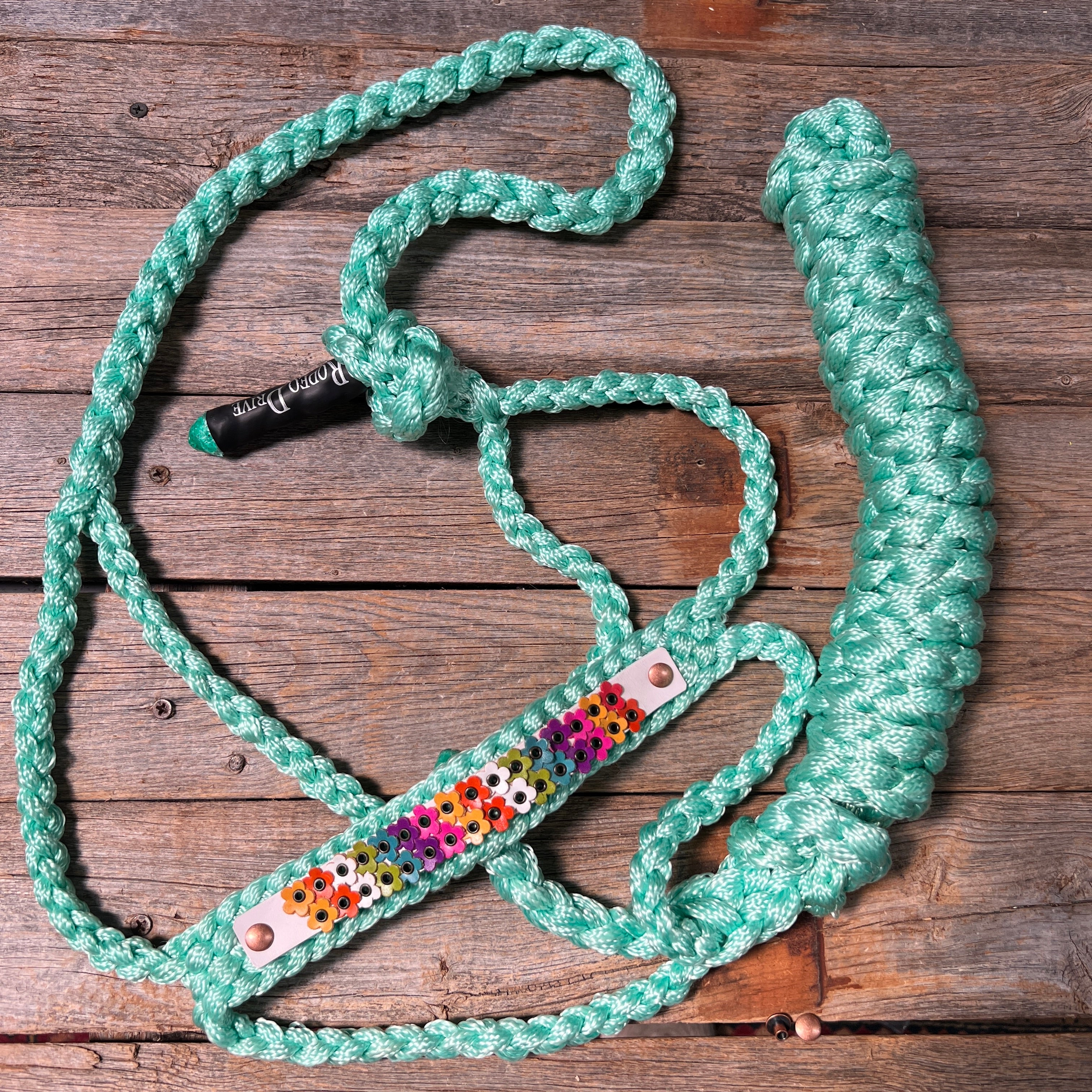 Double Flower Mule Tape Halter