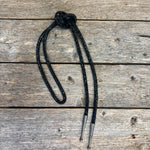Black Rhinestone Western Bolo Tie #BT119