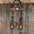 Triple Tone Floral Ruby, Jet and Champagne Browband - Triangle / Gladiator Breastcollar Tack Set #BBBC451