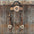 Floral Whipstitch Champagne and Clear Browband - Triangle / Gladiator Breastcollar Tack Set #BBBC462