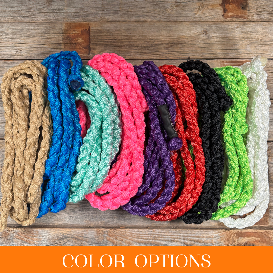 Lead Scrap Ropes Nylon Lead Ropes for Halters - Assorted Colors | Western Tack – RODEO DRIVE