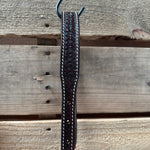 Turquoise Honeycomb Tooled Lariat & Leather Combo Halter