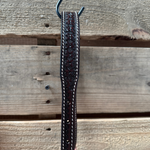 Honeycomb Tooled Lariat & Leather Combo Halter #LH107
