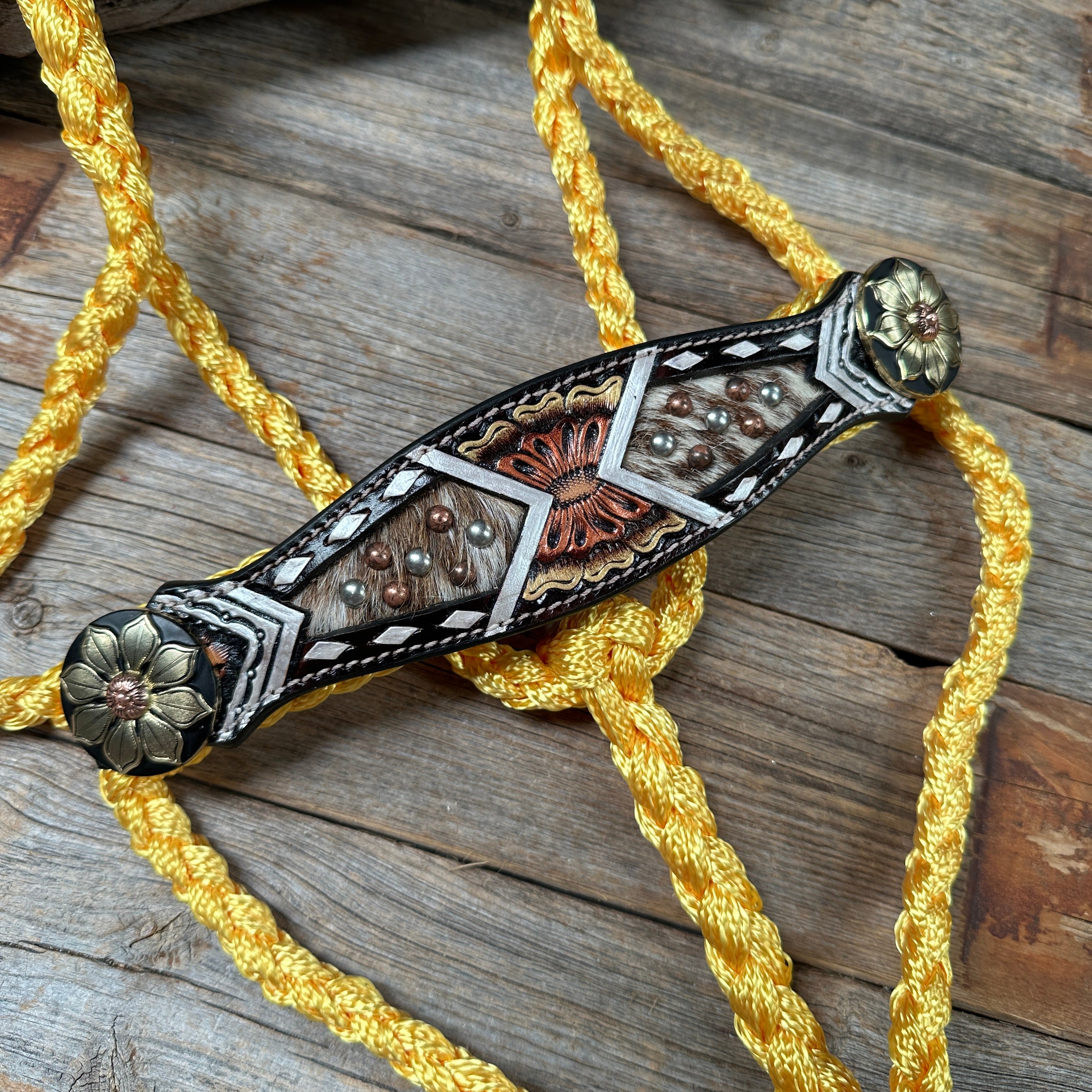 Gold Mule Tape Halter - Sunflower #MT216