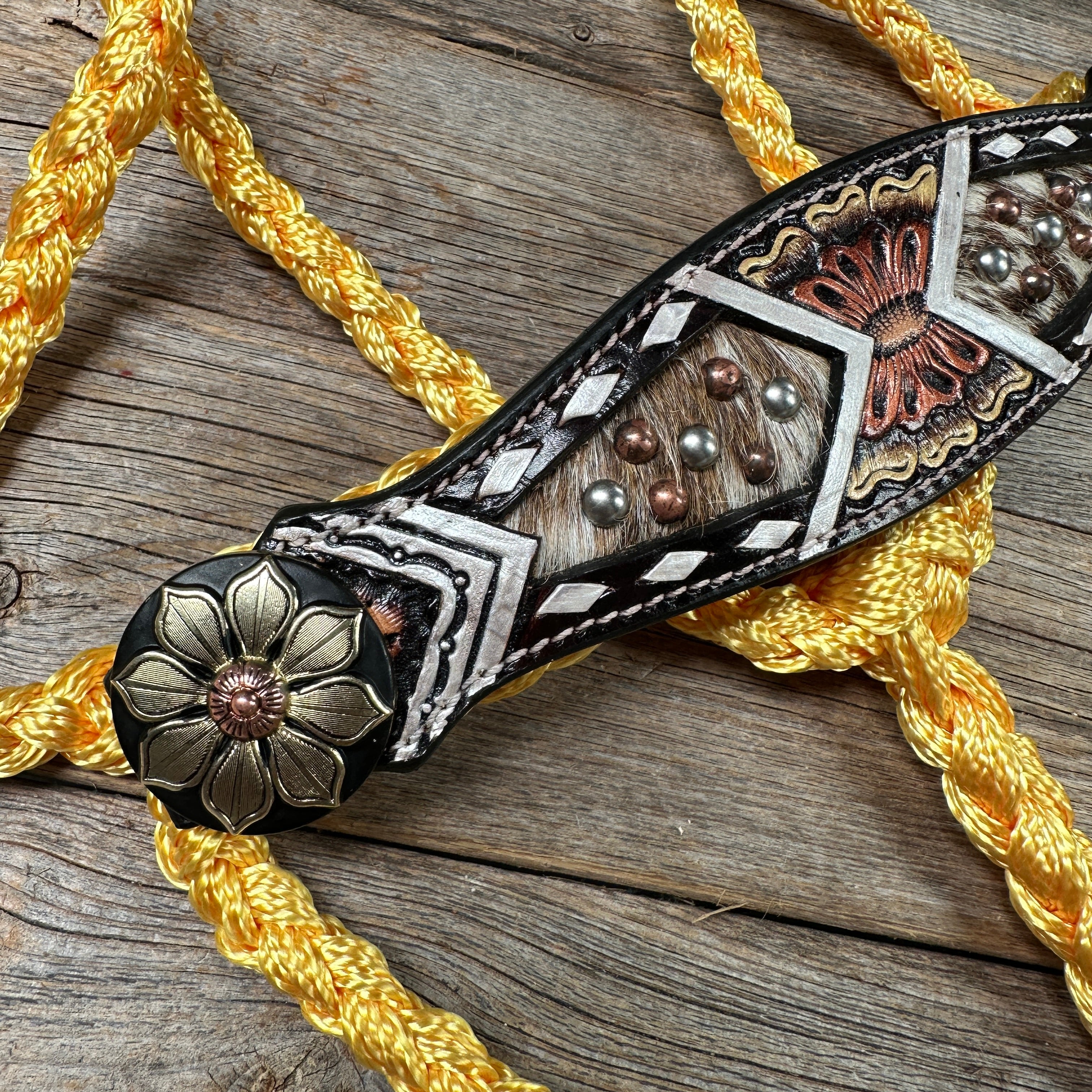 Gold Mule Tape Halter - Sunflower #MT216