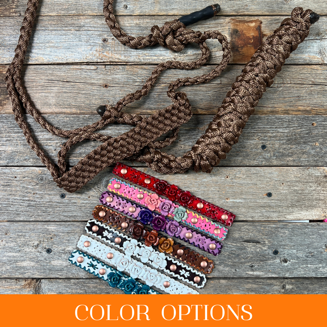 Rose - Brown Mule Tape Halter