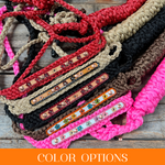 Single Flower Mule Tape Halter