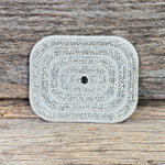 Rectangle Rhinestone Rosette