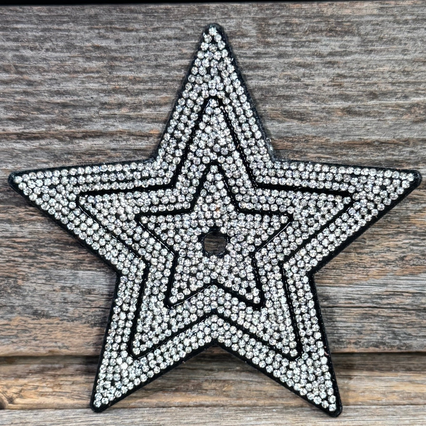 Big Star Rhinestone Rosette