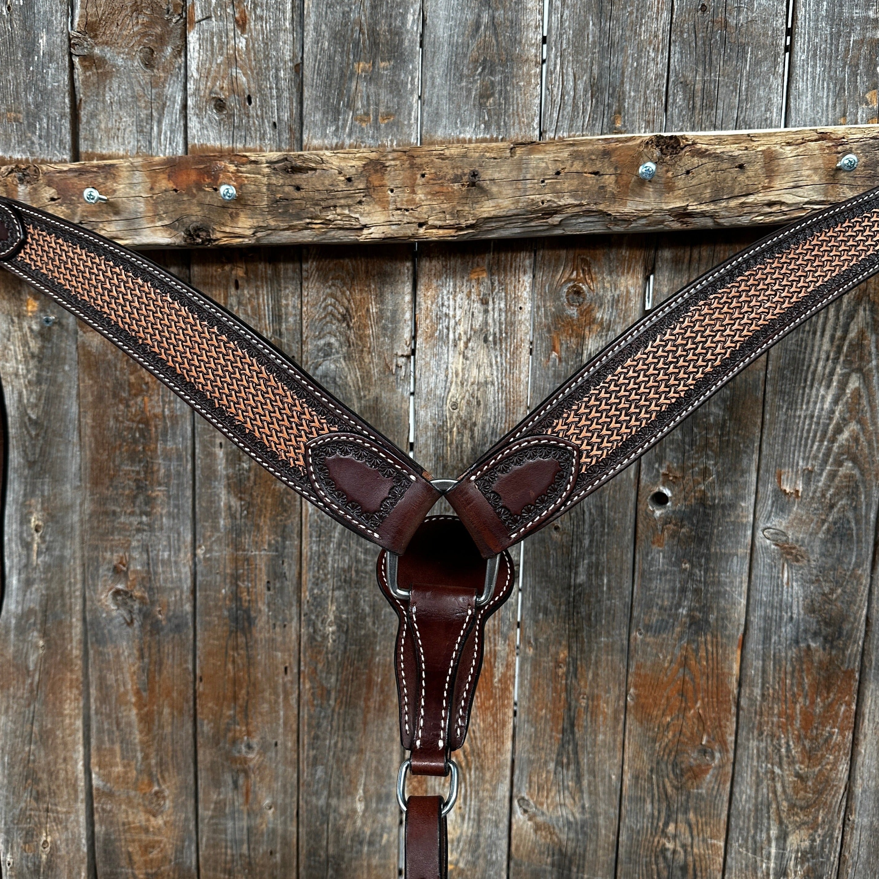 Foxtail Tooling Two Tone Breastcollar #56256