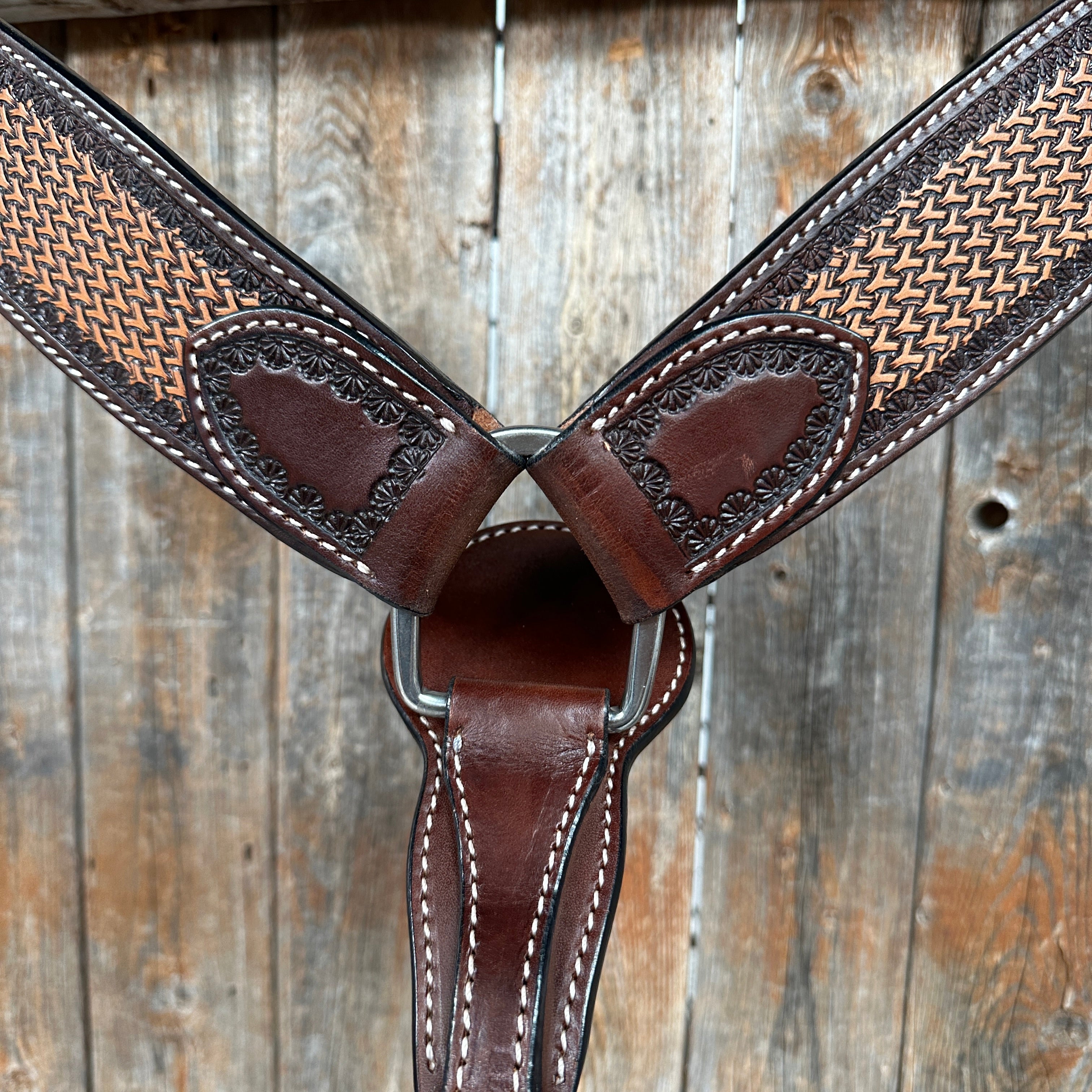 Foxtail Tooling Two Tone Breastcollar #56256