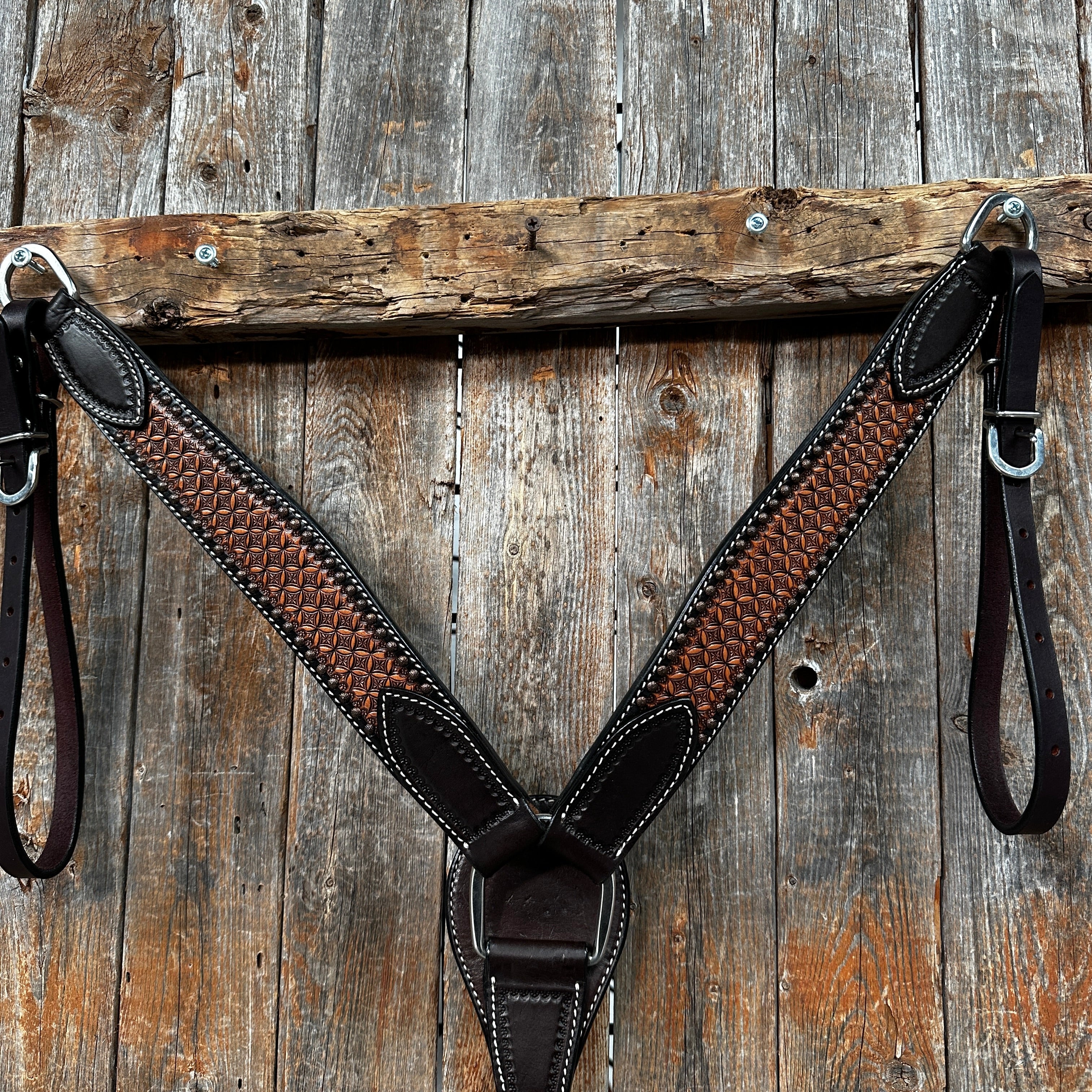 Two Tone Honeycomb Breastcollar #56255