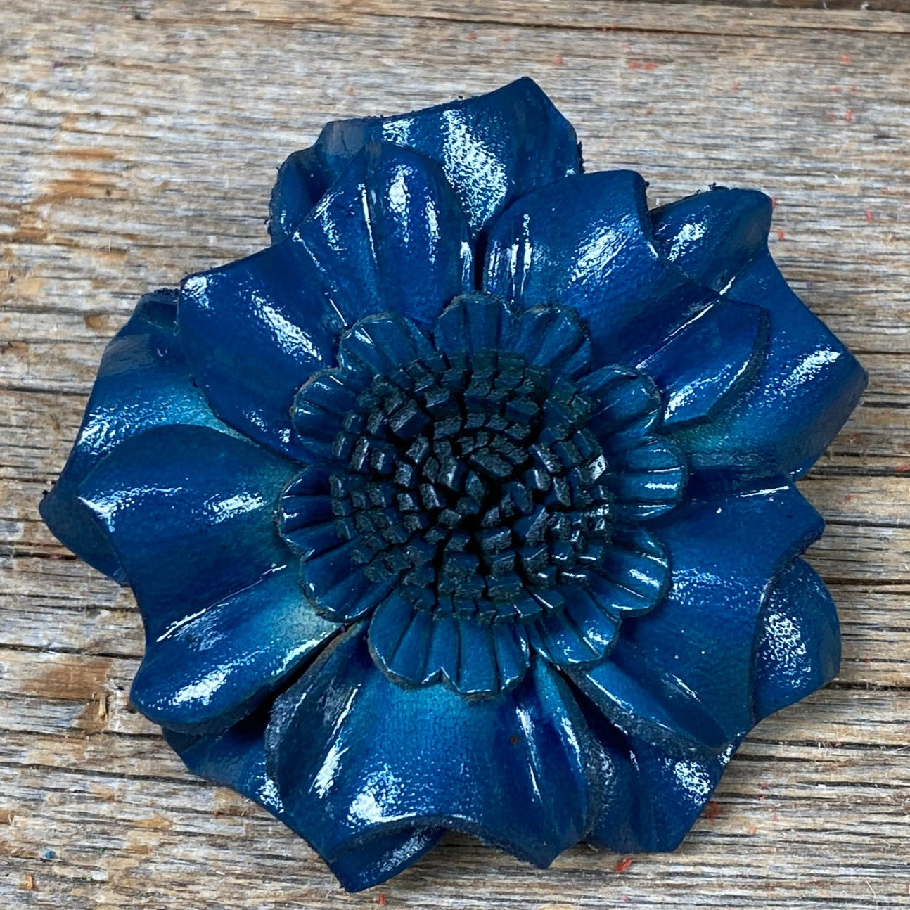 Hand Painted Leather Flowers - Carnations