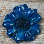 Hand Painted Leather Flowers - Carnations
