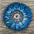 Turquoise Daisy Leather Flowers - 1" Crystal Conchos - Options