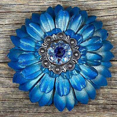ANTIQUE SILVER LIGHT SAPPHIRE/LILAC