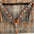 Light Oil Buckaroo Roper Turquoise and AB One Ear & Breastcollar #OEBC559 - RODEO DRIVE