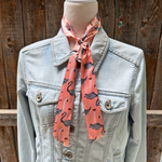 Pink Flamingoes  Wild_Rag_Scarf_for_NFR_Cowgirls_Rodeo_Drive_Conchos