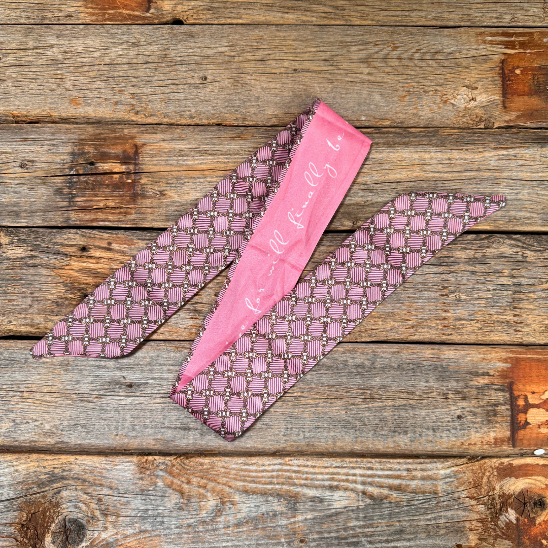 Pink and gold chains Western_Wild_Rag_Scarf_for_Cowgirls_Rodeo_Drive_Conchos