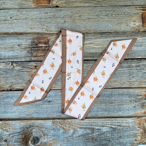 Western Wild Rag - Crinkle Chain (Pink)