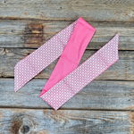 Pink pattern Western_Wild_Rag_Scarf_for_Cowgirls_Rodeo_Drive_Conchos