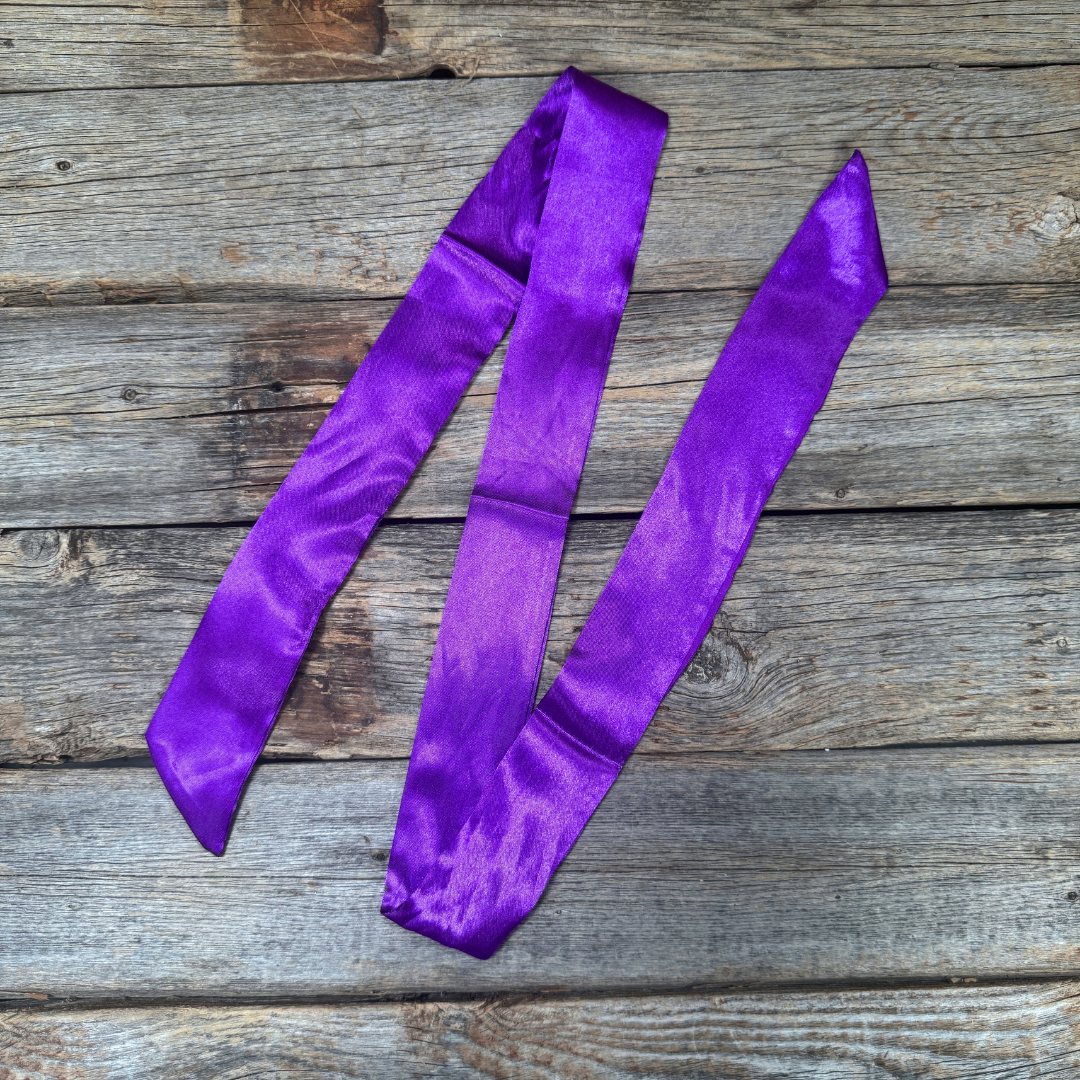 Purple Western_Wild_Rag_Scarf_for_Cowgirls_Rodeo_Drive_Conchos
