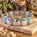 AB Rhinestone Western Fashion Bracelet