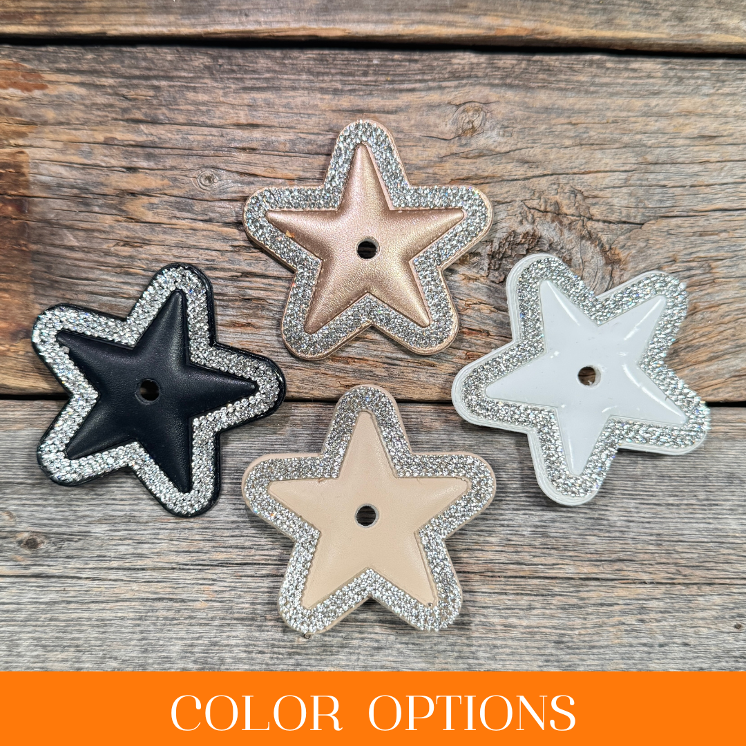 Small Star Rhinestone Rosette